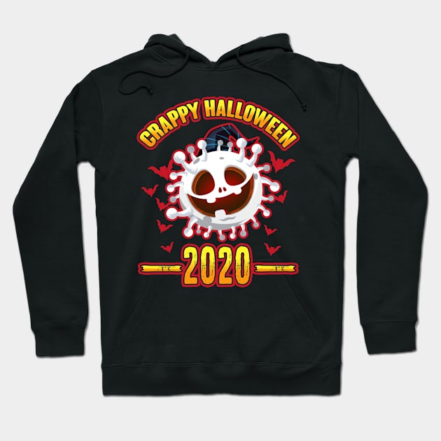 Crappy Halloween 2020 Boo Coronavirus Hoodie by mckinney